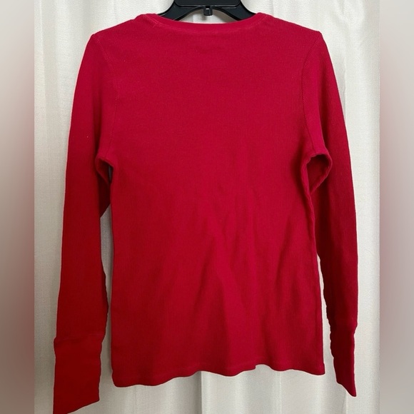 Arizona Jean Co. Red Thermal Long Sleeve Top w/ Thumbholes – Size 1X - Picture 5 of 5